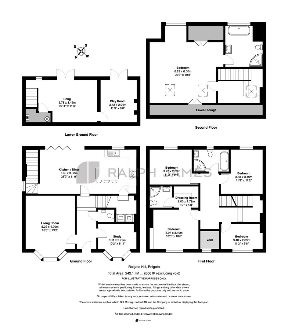 90, Reigate Hill, Reigate floorplan