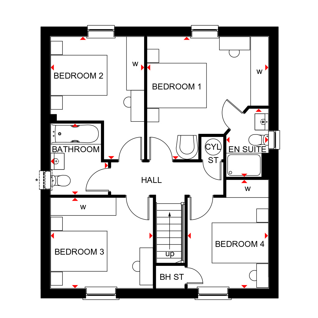 "Kirkdale" at Carkeel, Saltash PL12, 4 bedroom detached house for sale