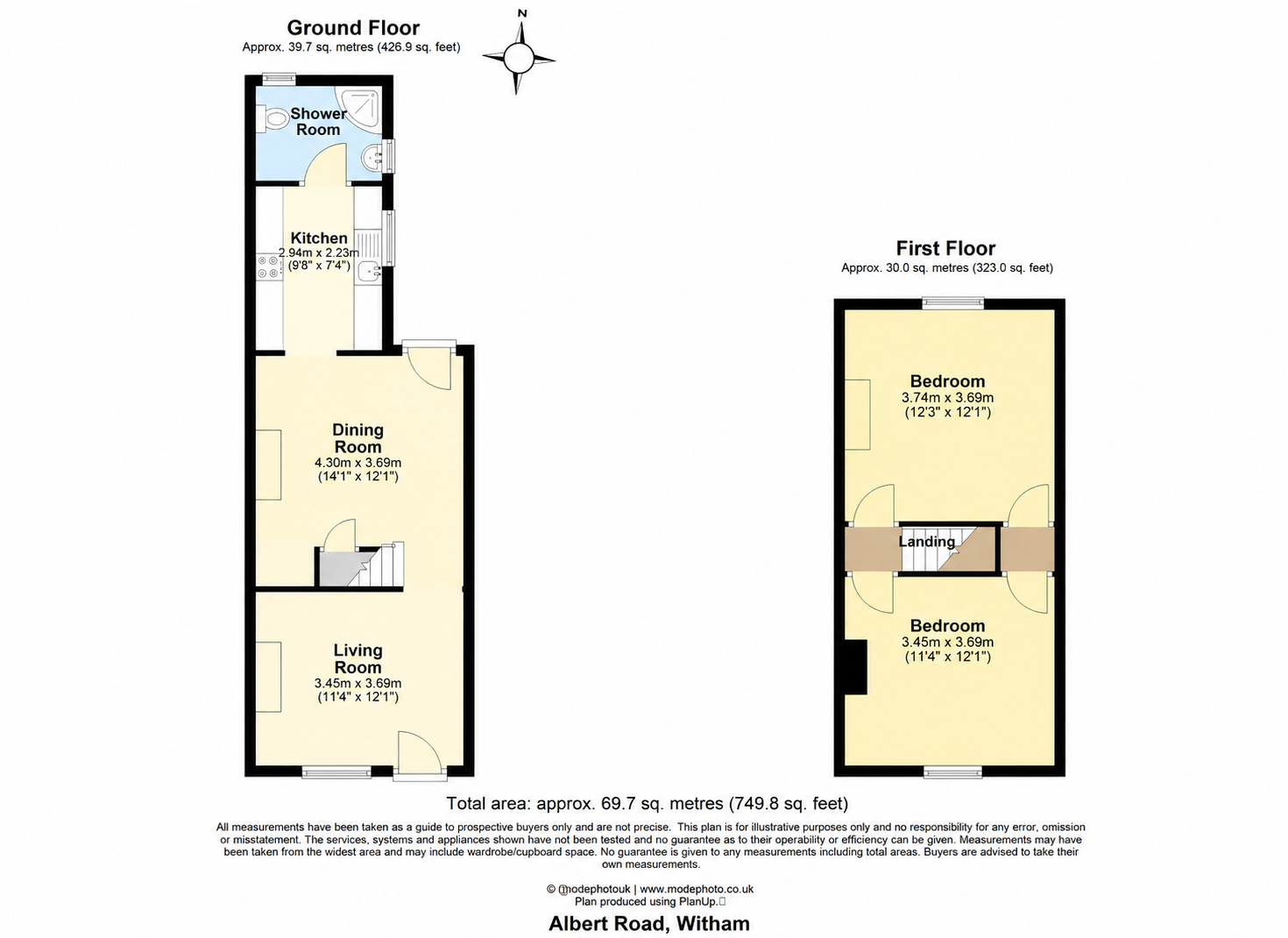 28, Albert Road, Essex floorplan