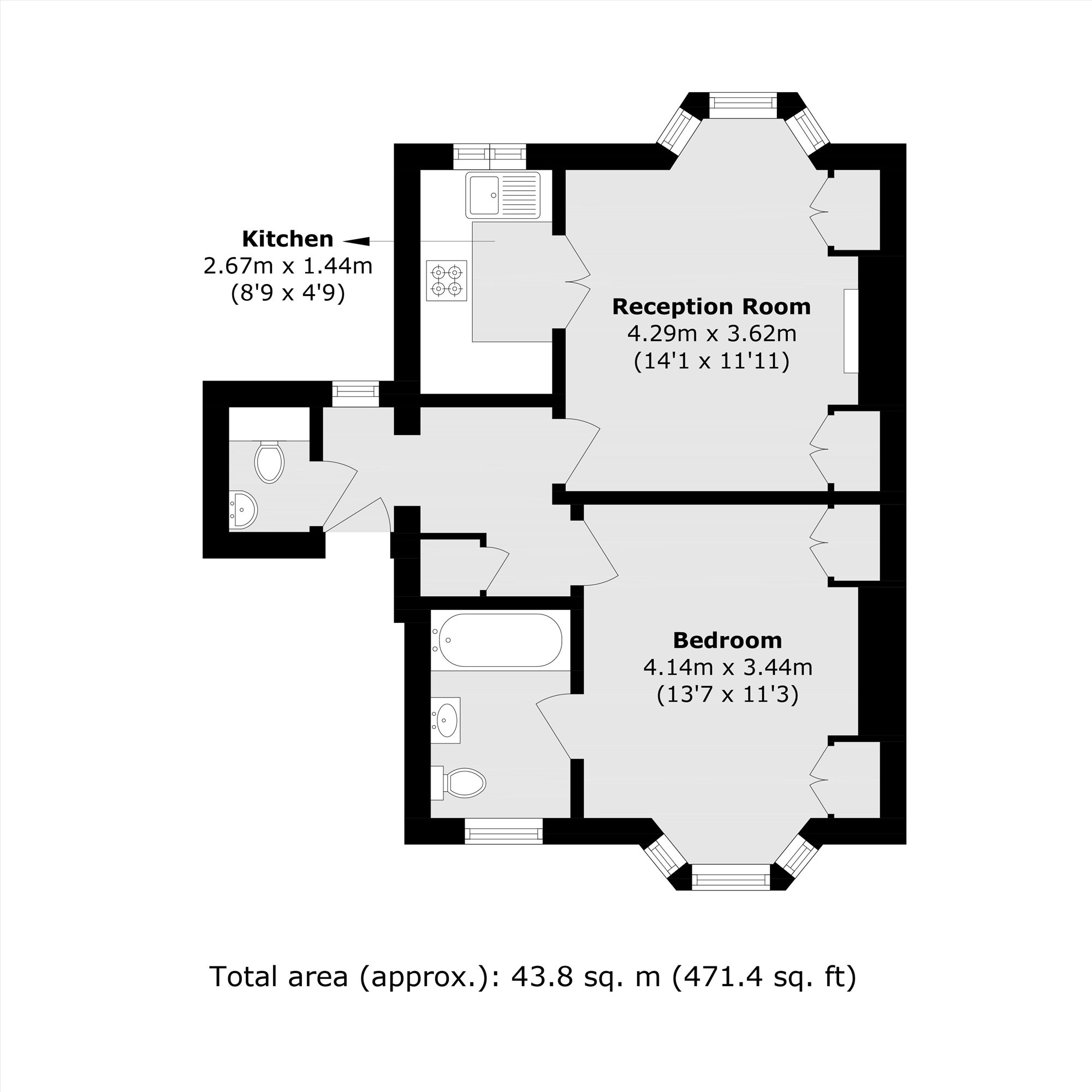 Kingston Road, London floorplan