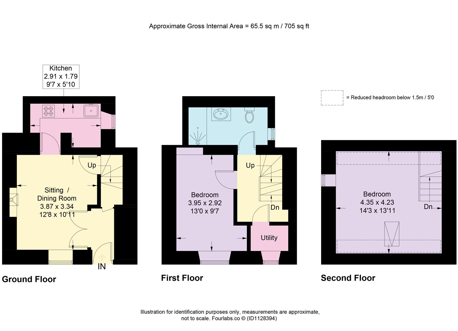 Little Cottage, Silver Street, Stroud floorplan
