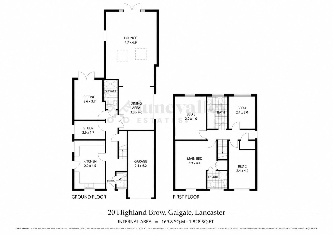20, The Vicarage, Highland Brow, Lancaster floorplan