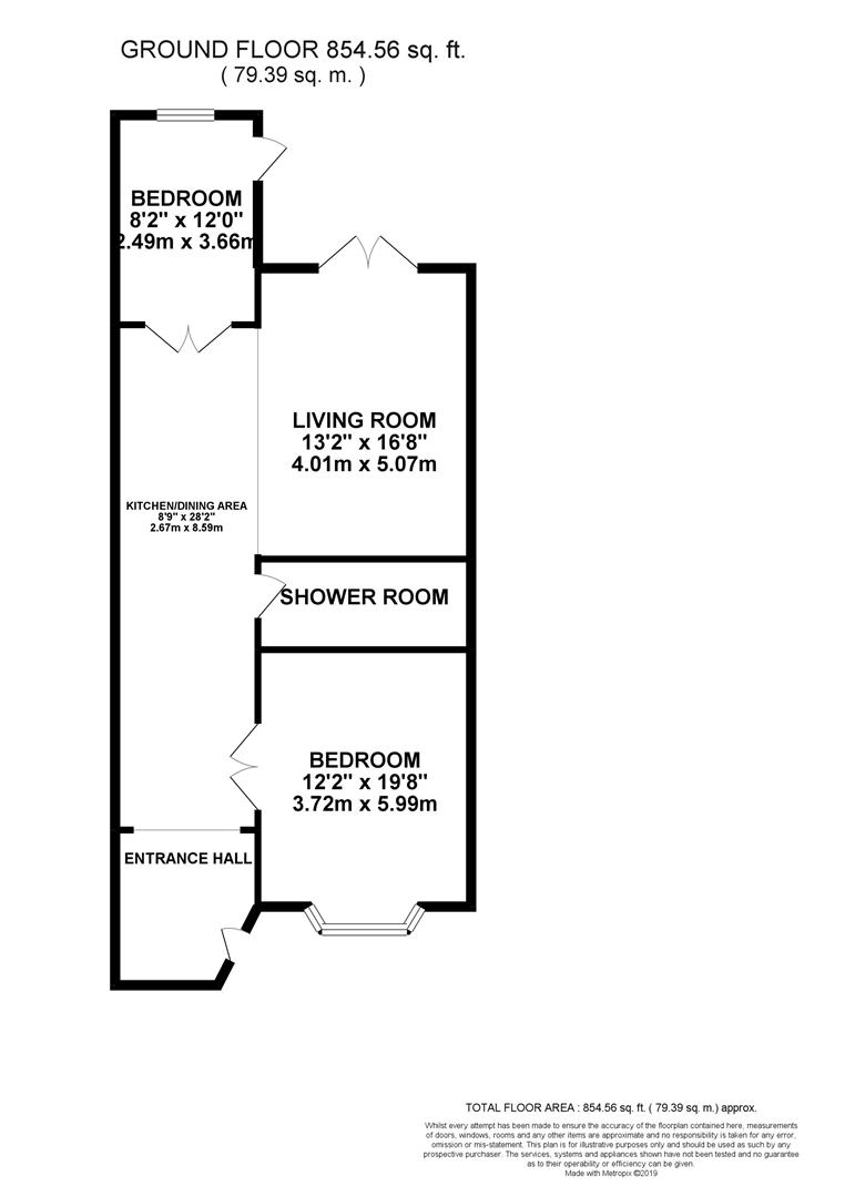 2 Bedrooms Flat for sale in Warrior Square, St. Leonards-On-Sea TN37