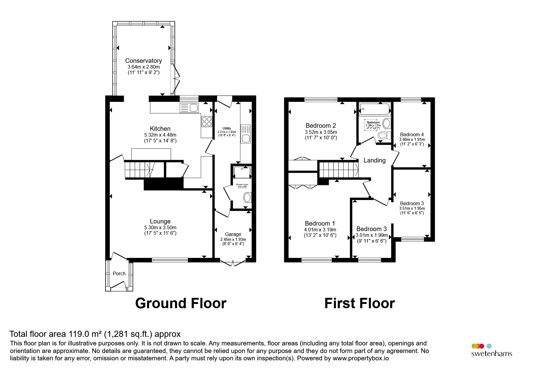 18, Buckingham Avenue, Chester floorplan