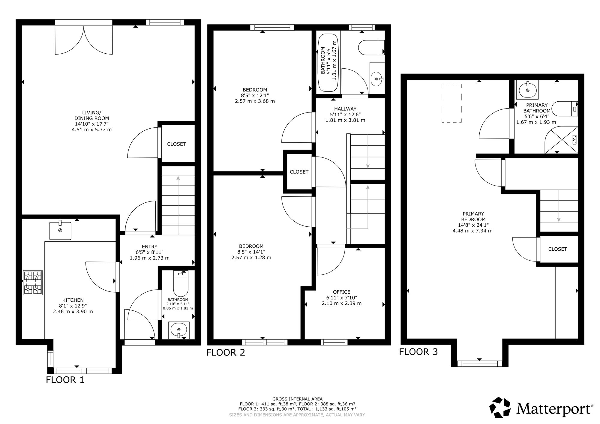 41 Singers Place, Bonnybridge floorplan
