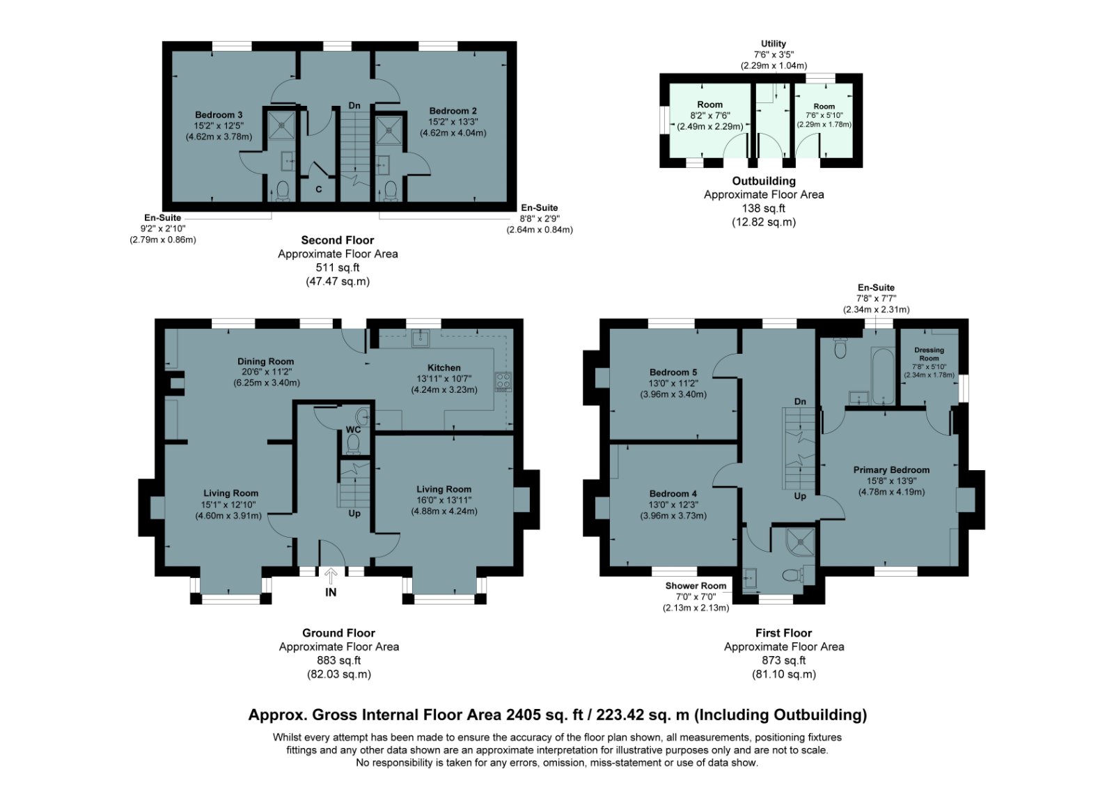 Maes Tegfryn,, Pwllglas, Denbighshire floorplan
