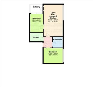 2 Bedrooms Flat for sale in Tinniswood, Preston PR2