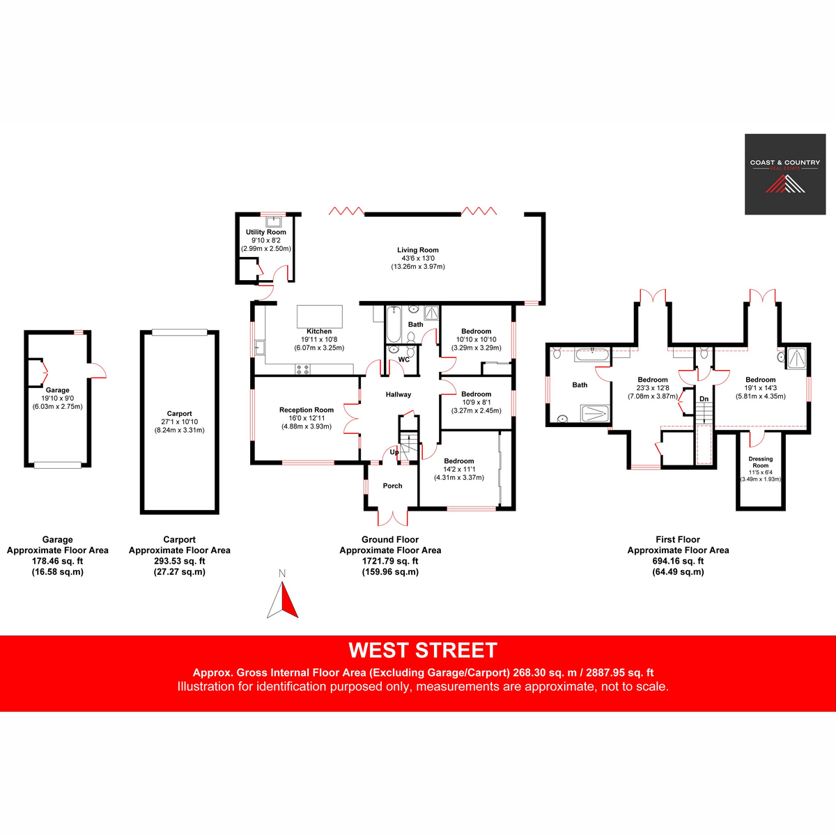 Ardmore, West Street, Lancing floorplan