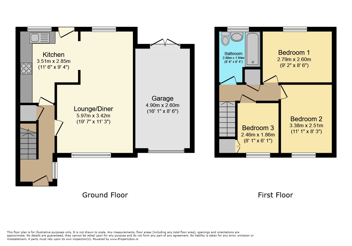 14, Hounsfield Close, Notts floorplan
