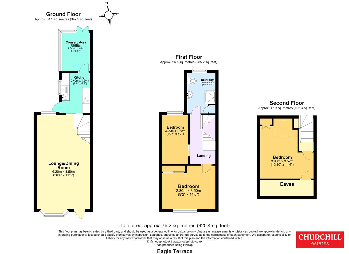 14, Eagle Terrace, Woodford Green floorplan