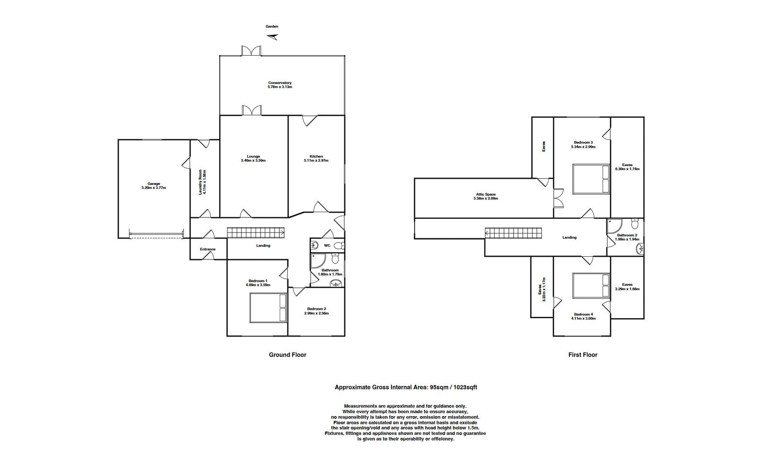 Oak Lodge, Market Lane, Diss floorplan