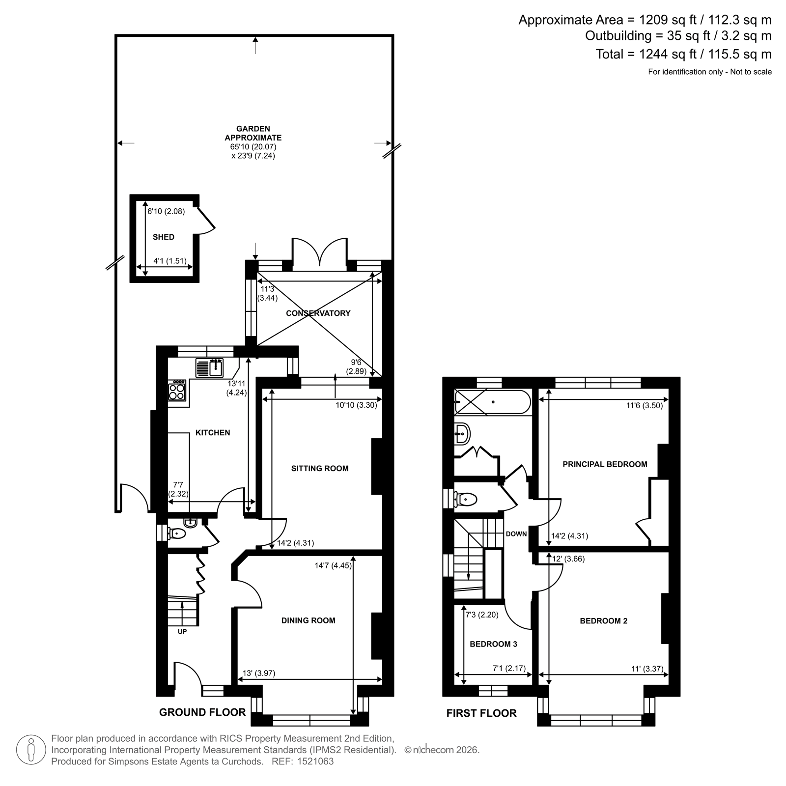 15, Neville Road, Kingston Upon Thames floorplan