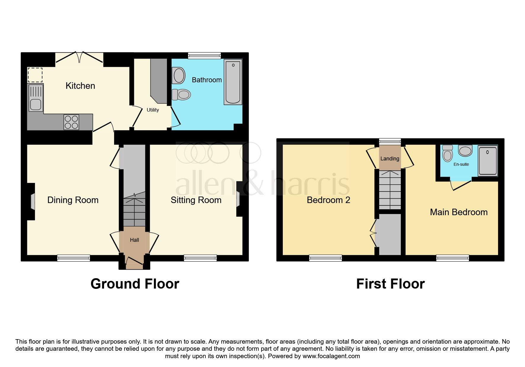 101, Church Road, Bath floorplan