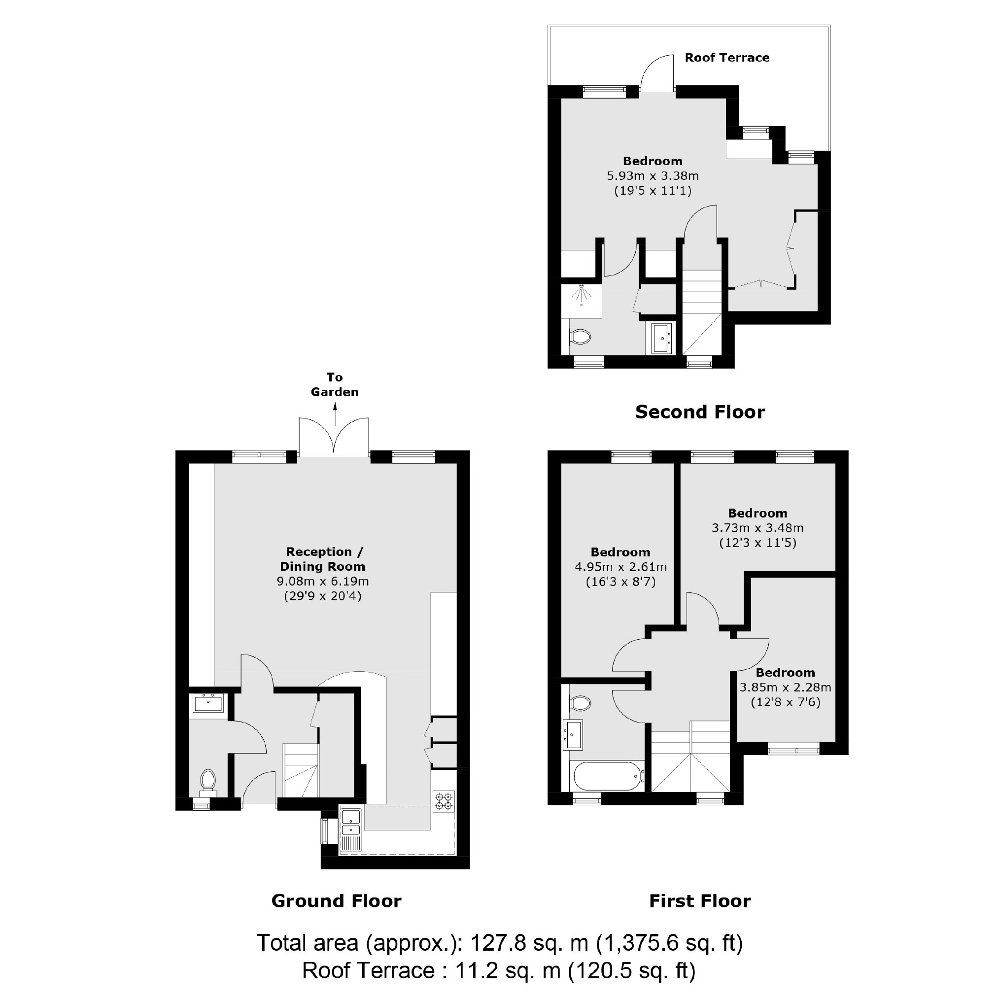 12, Rush Common Mews, London floorplan