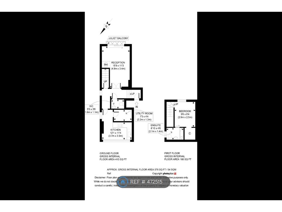 1 Bedrooms Flat to rent in Priory Road, London NW6