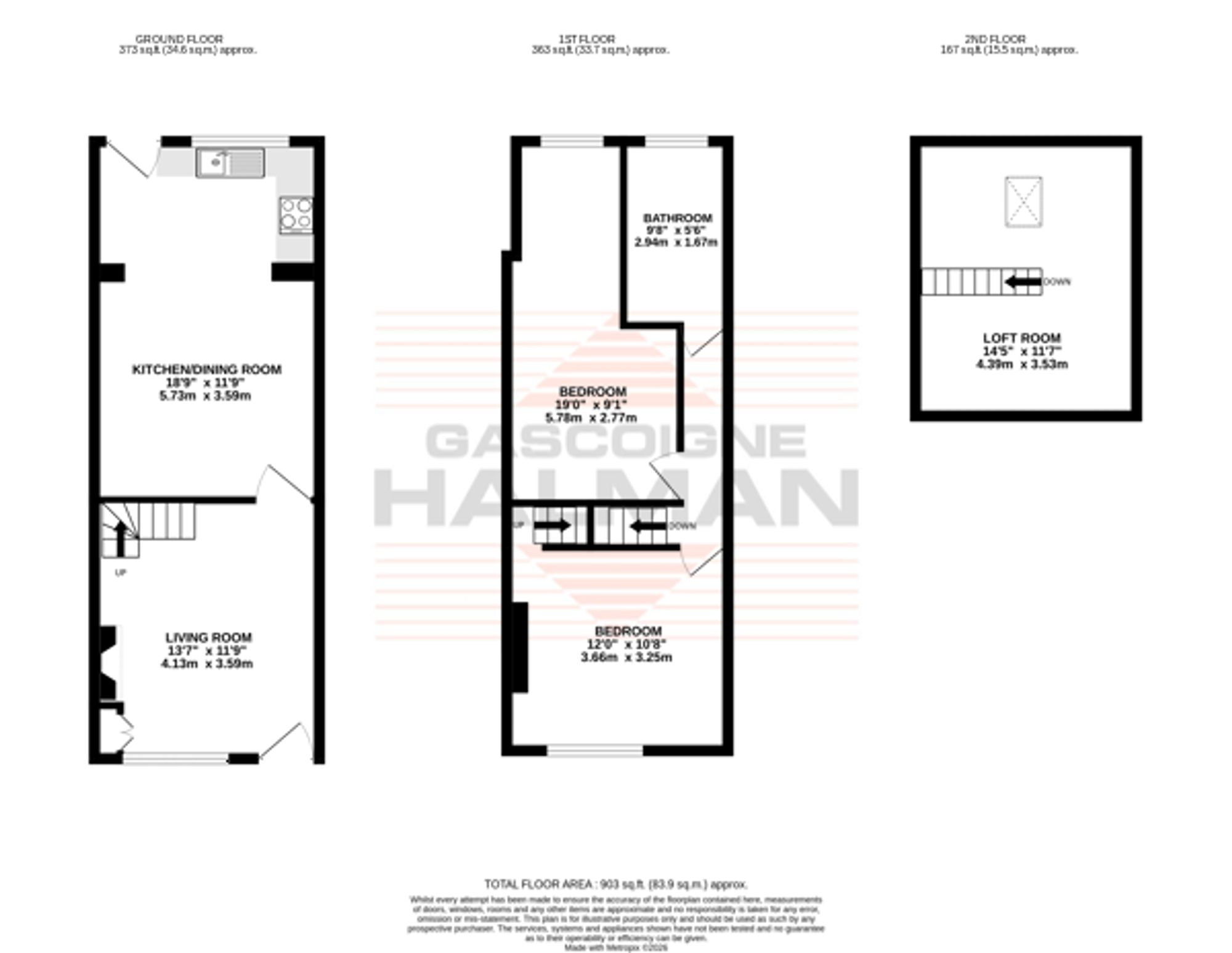 6 Rainow Road, Macclesfield floorplan