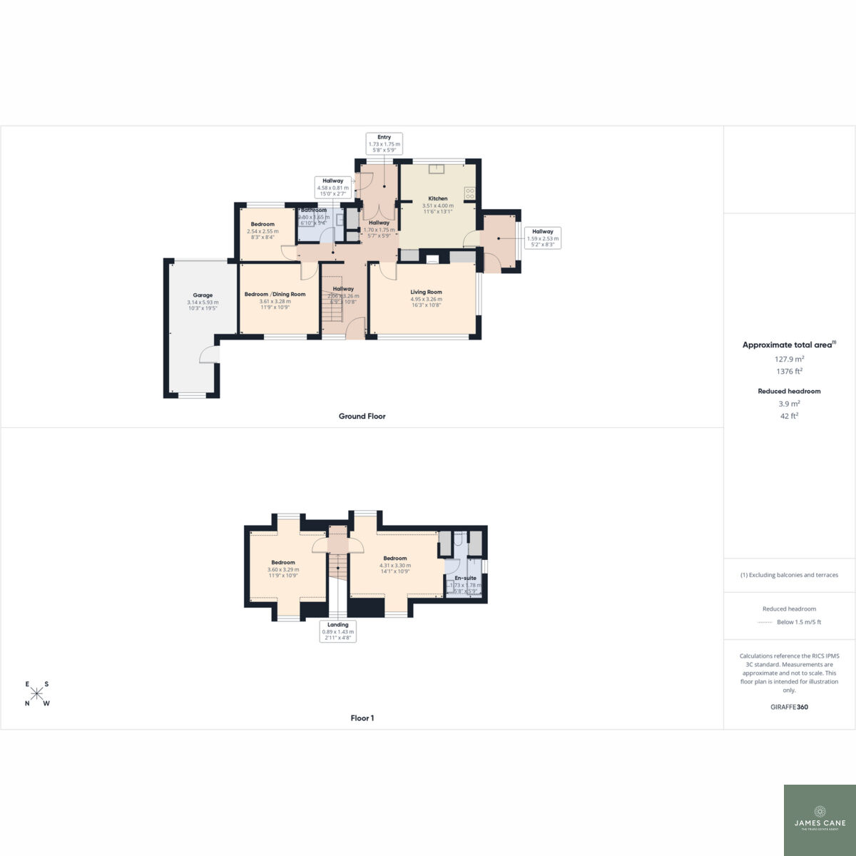 43, Old Coach Road, Truro floorplan