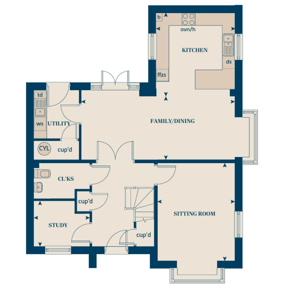 116 Hercules Rd, Plymouth floorplan