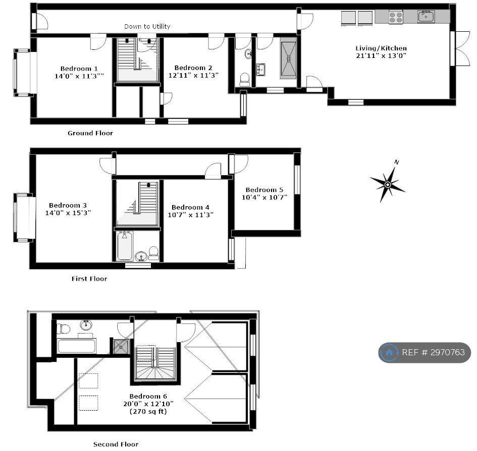 Windmill Road, Headington, Oxford floorplan