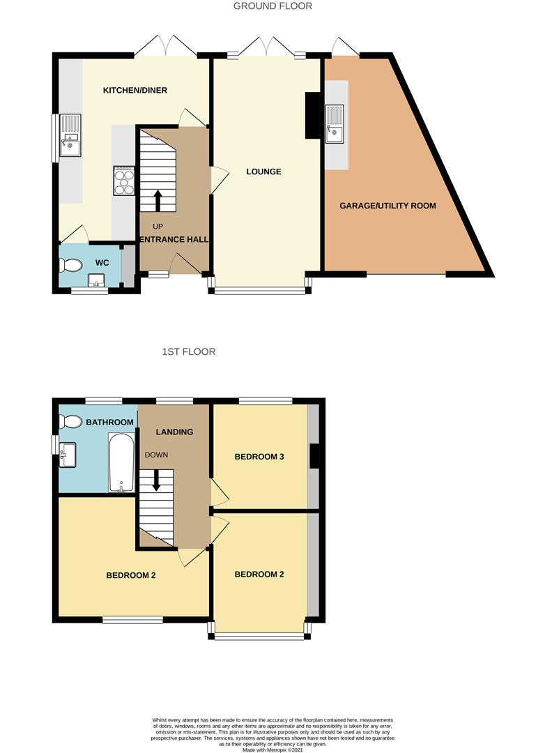 Coniston Crescent, StourportOnSevern DY13, 3 bedroom detached house