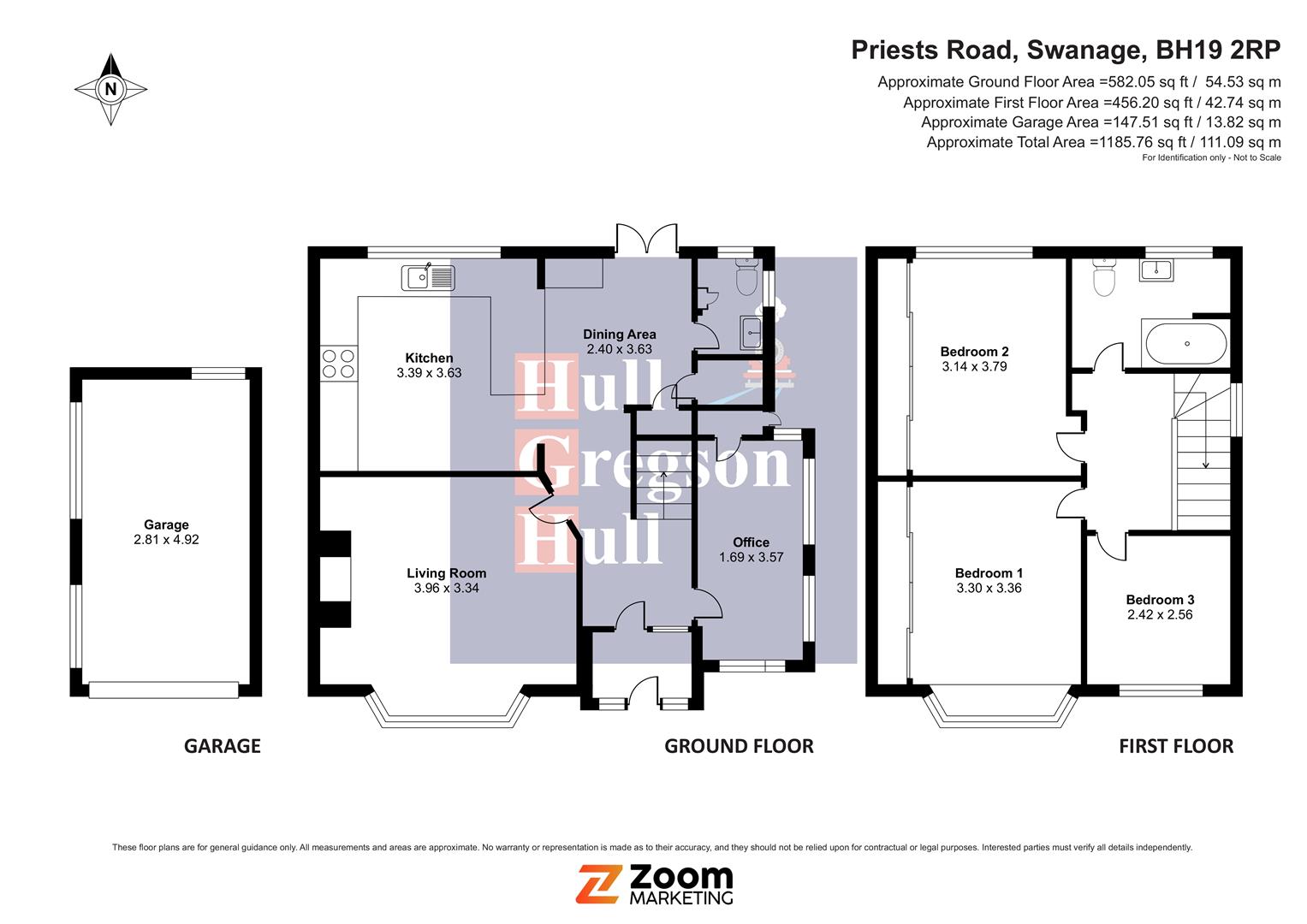 82, Priests Road, Swanage floorplan