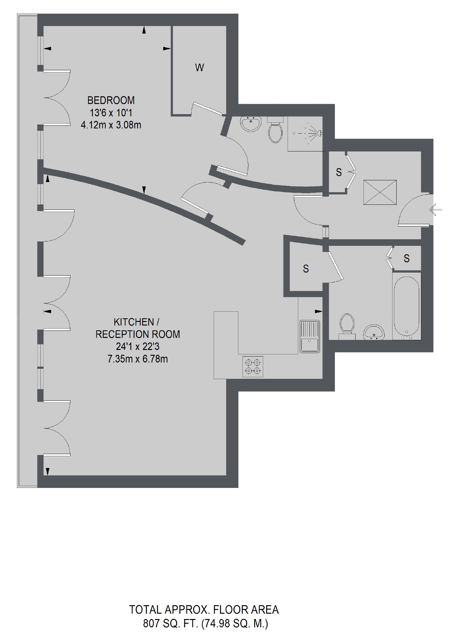 1 Bedrooms Flat to rent in Gee Street, London EC1V