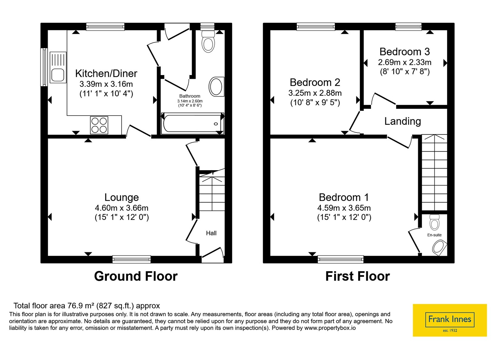 8, Spa Croft, Derbyshire floorplan