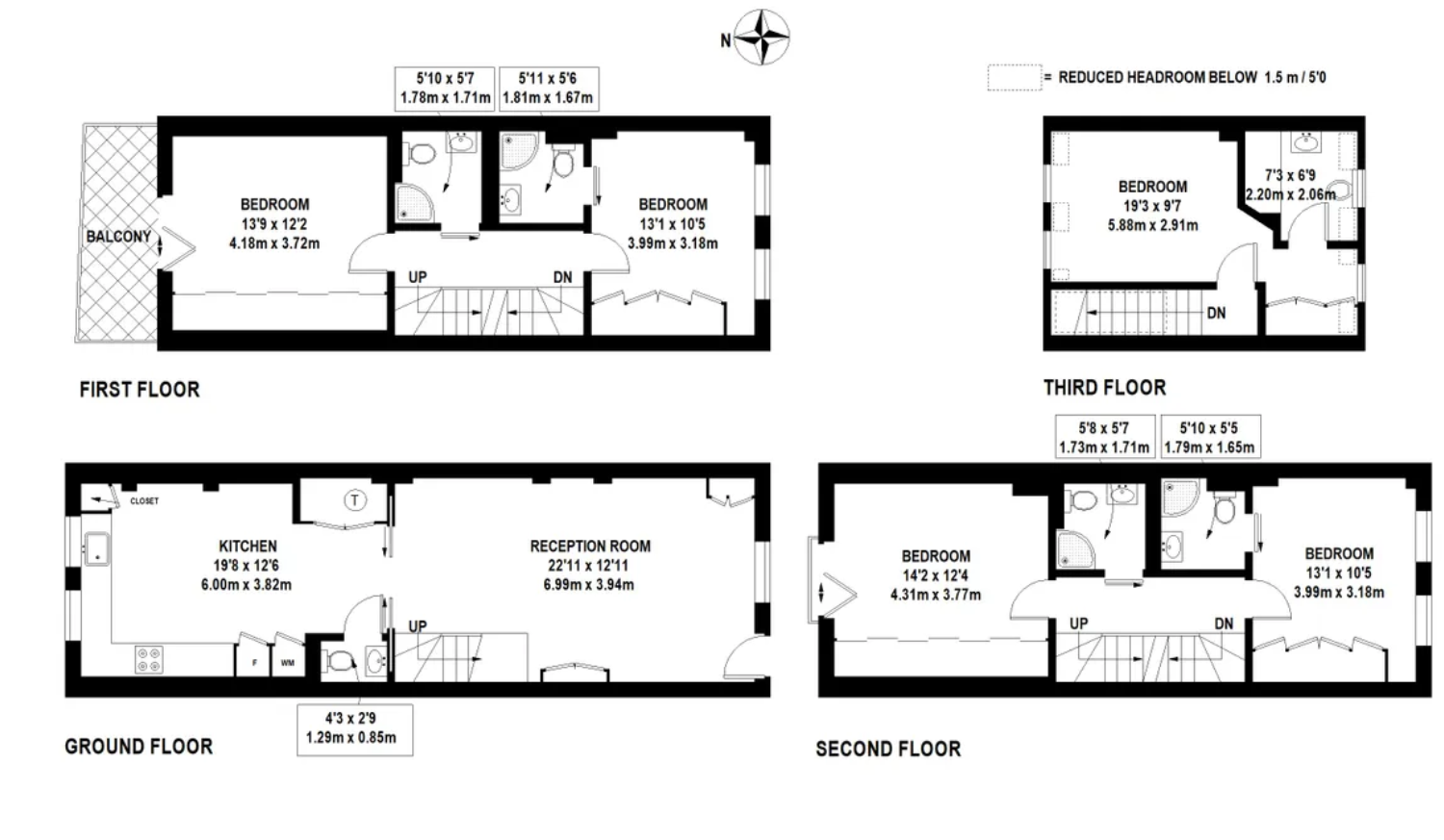 52, Romney Street, London floorplan