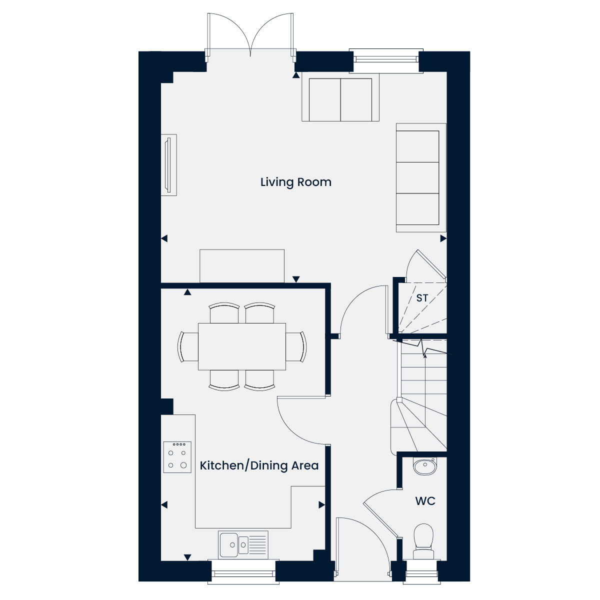 125, Station Road, Newport floorplan