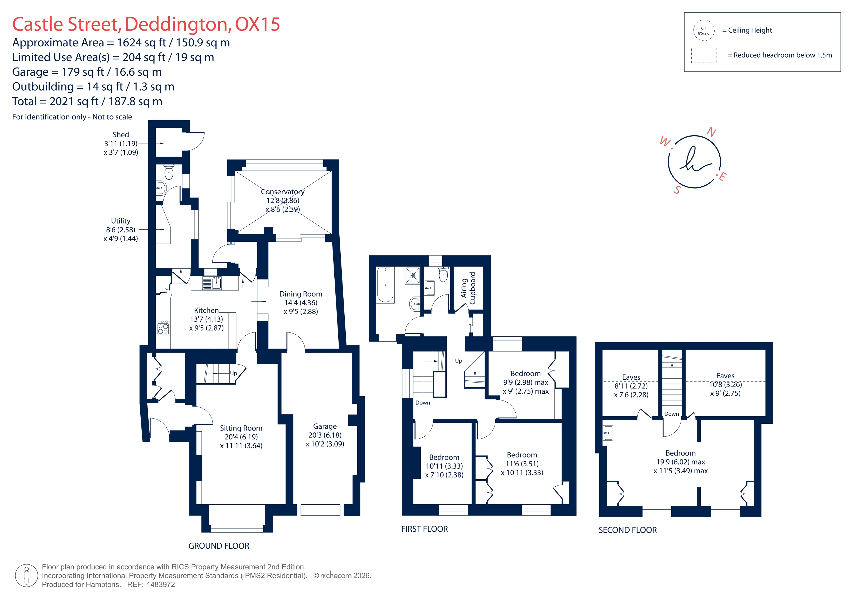 Loke Cottage, Castle Street, Deddington floorplan