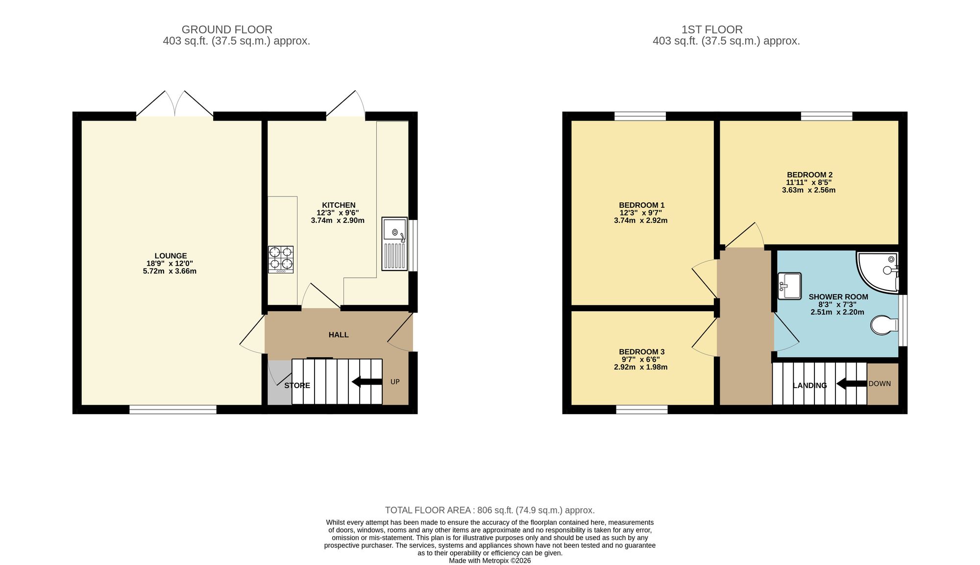 28 Schoolgate, Leicester floorplan