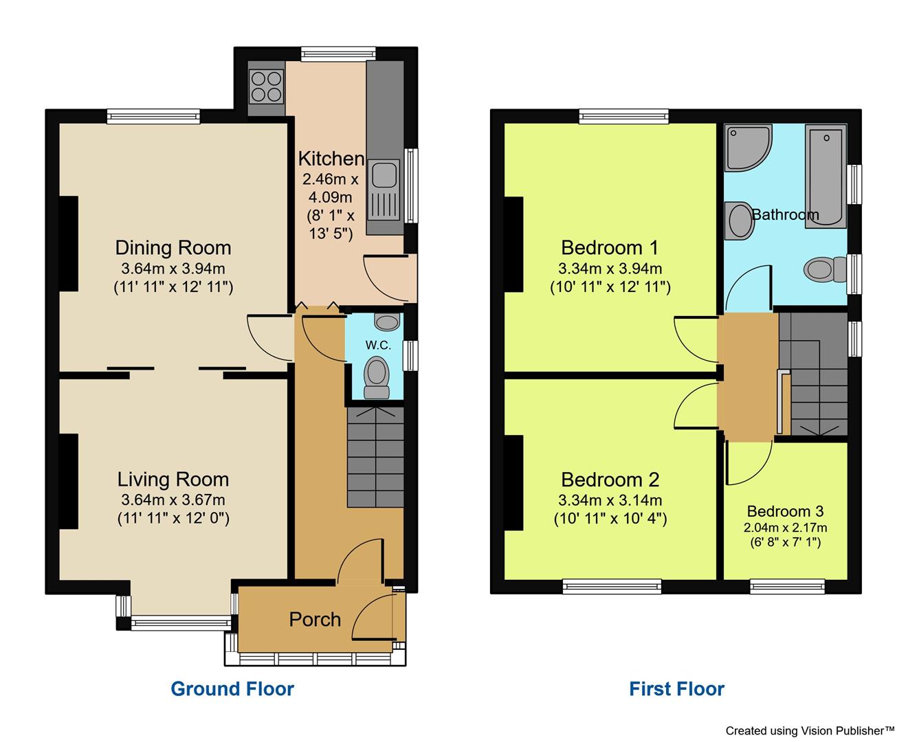 39, Norman Avenue, Bradford floorplan