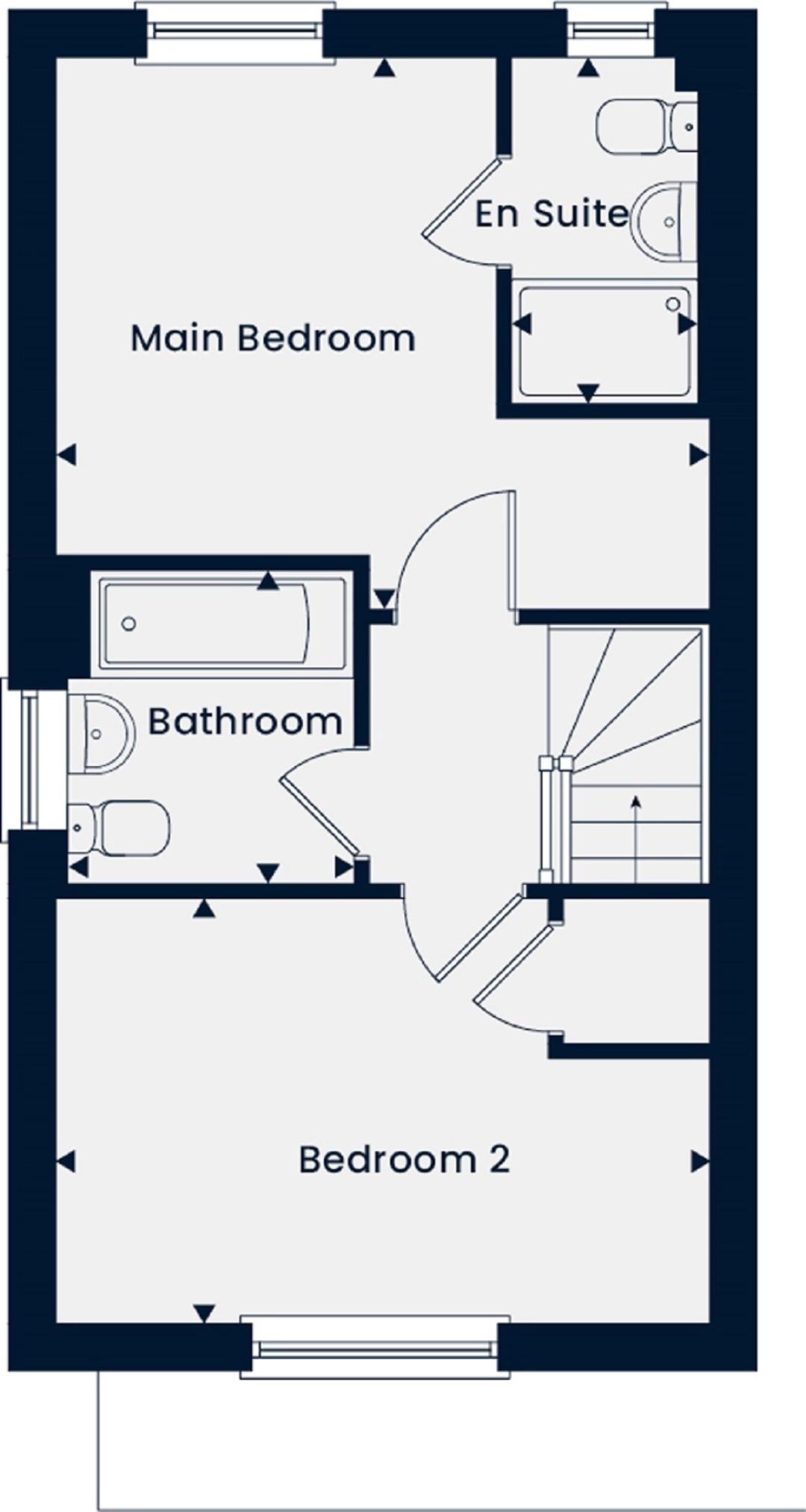 425, Westhill, Northampton Road, Kettering floorplan