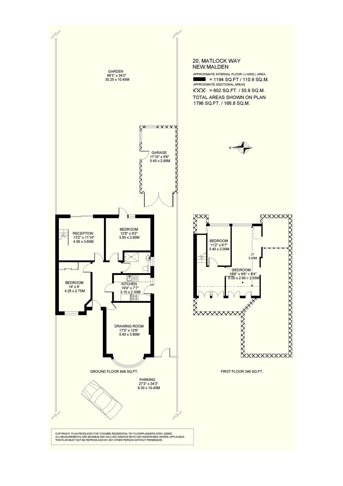 Matlock Way, New Malden, Surrey KT3, 4 bedroom bungalow for sale