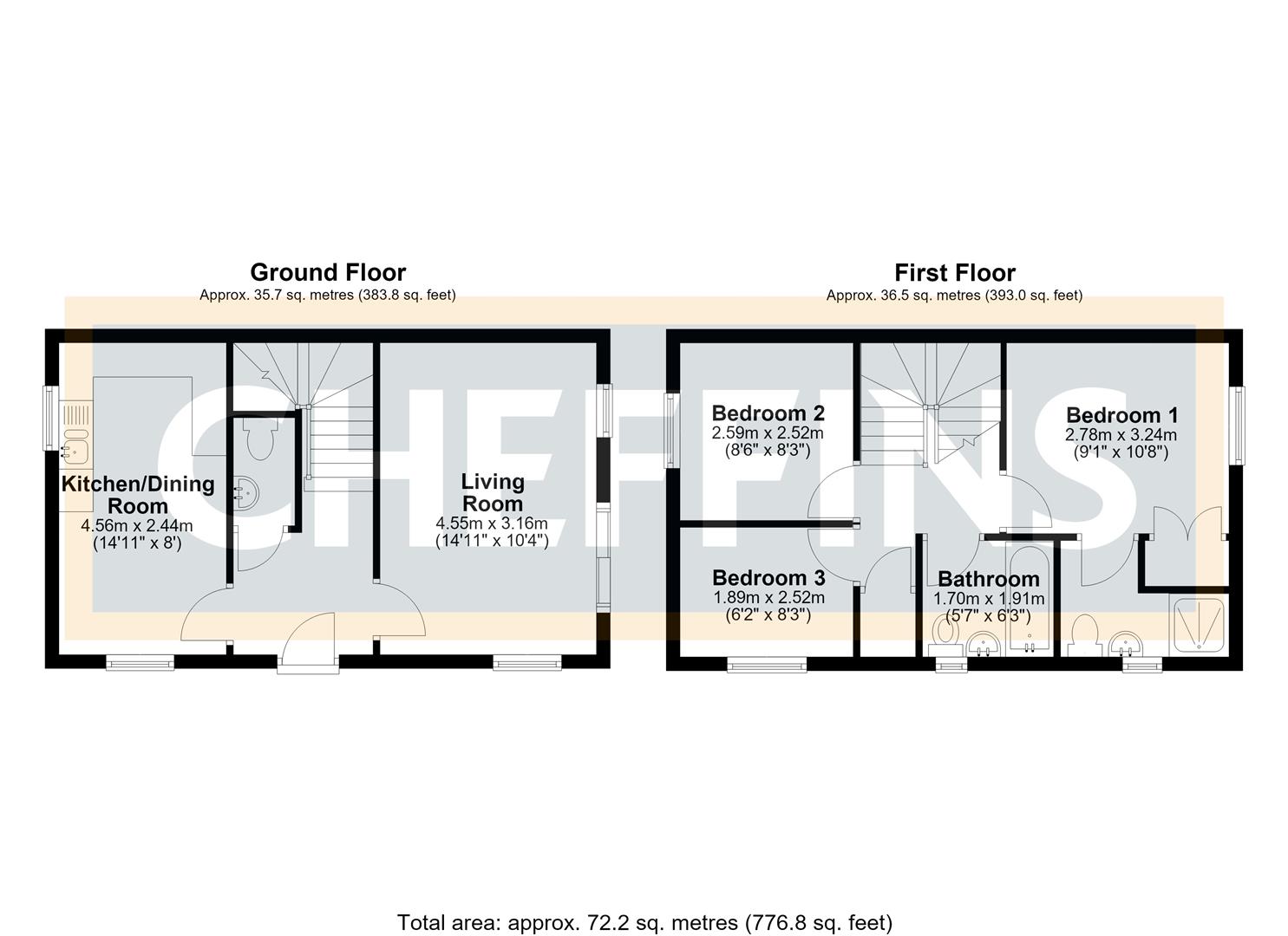 2, Morley Drive, Ely floorplan