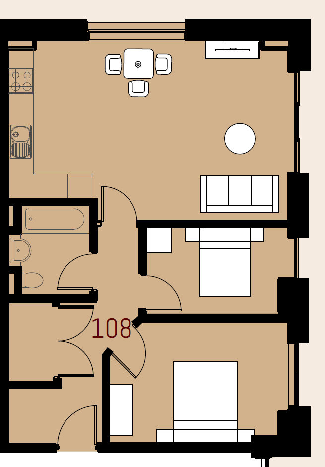 Unit A108,, Abbey Row, Liverpool floorplan