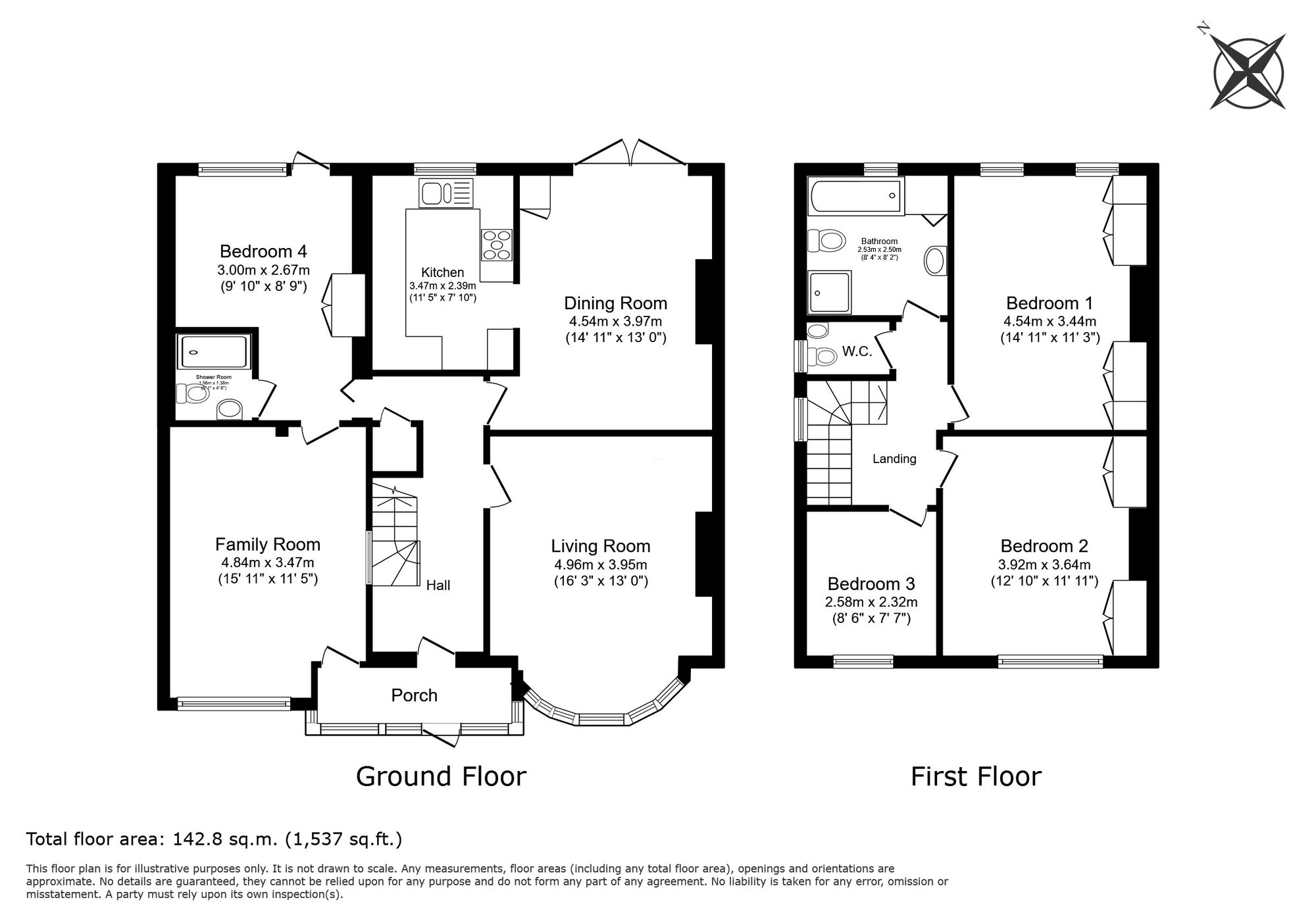 25 Alric Avenue, New Malden floorplan