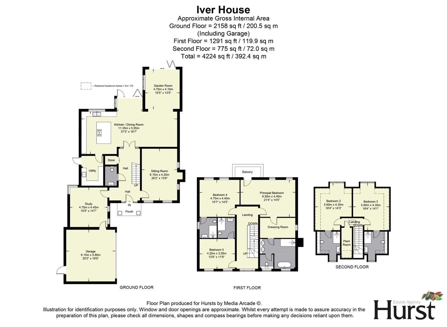 Iver House,, South Park Glade, South Park Drive, Gerrards Cross floorplan