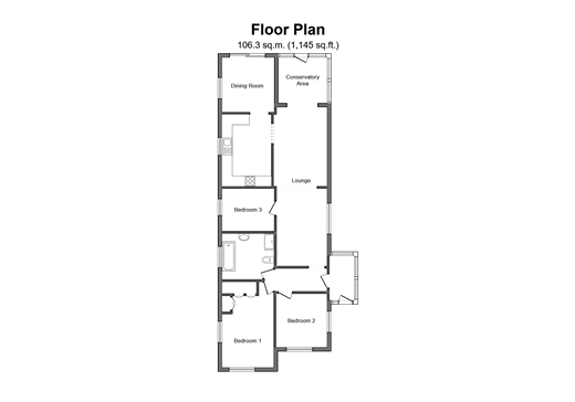 Sugden Avenue, Wickford floorplan