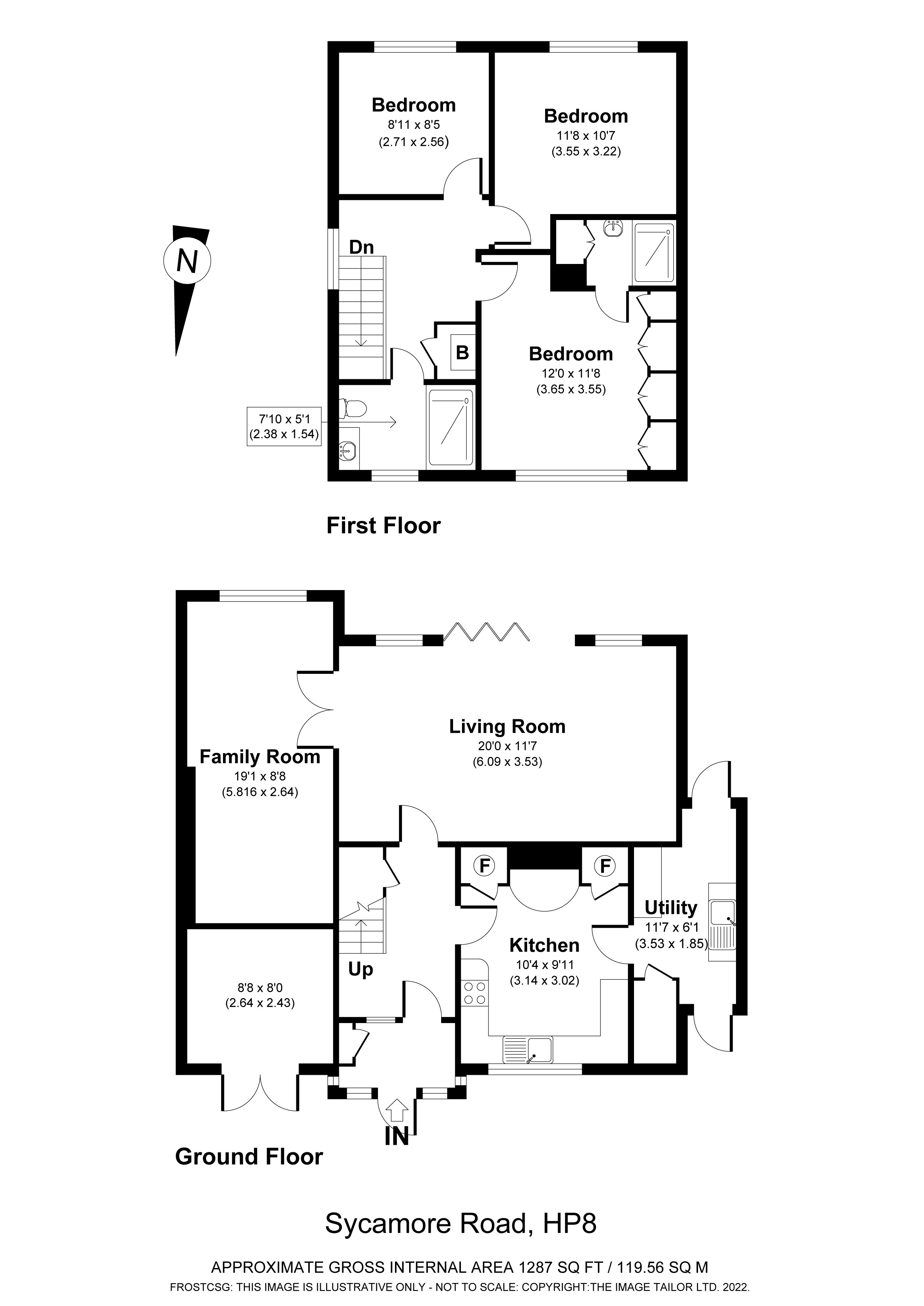 Sycamore Road, Chalfont St Giles, Buckinghamshire, HP8 floorplan