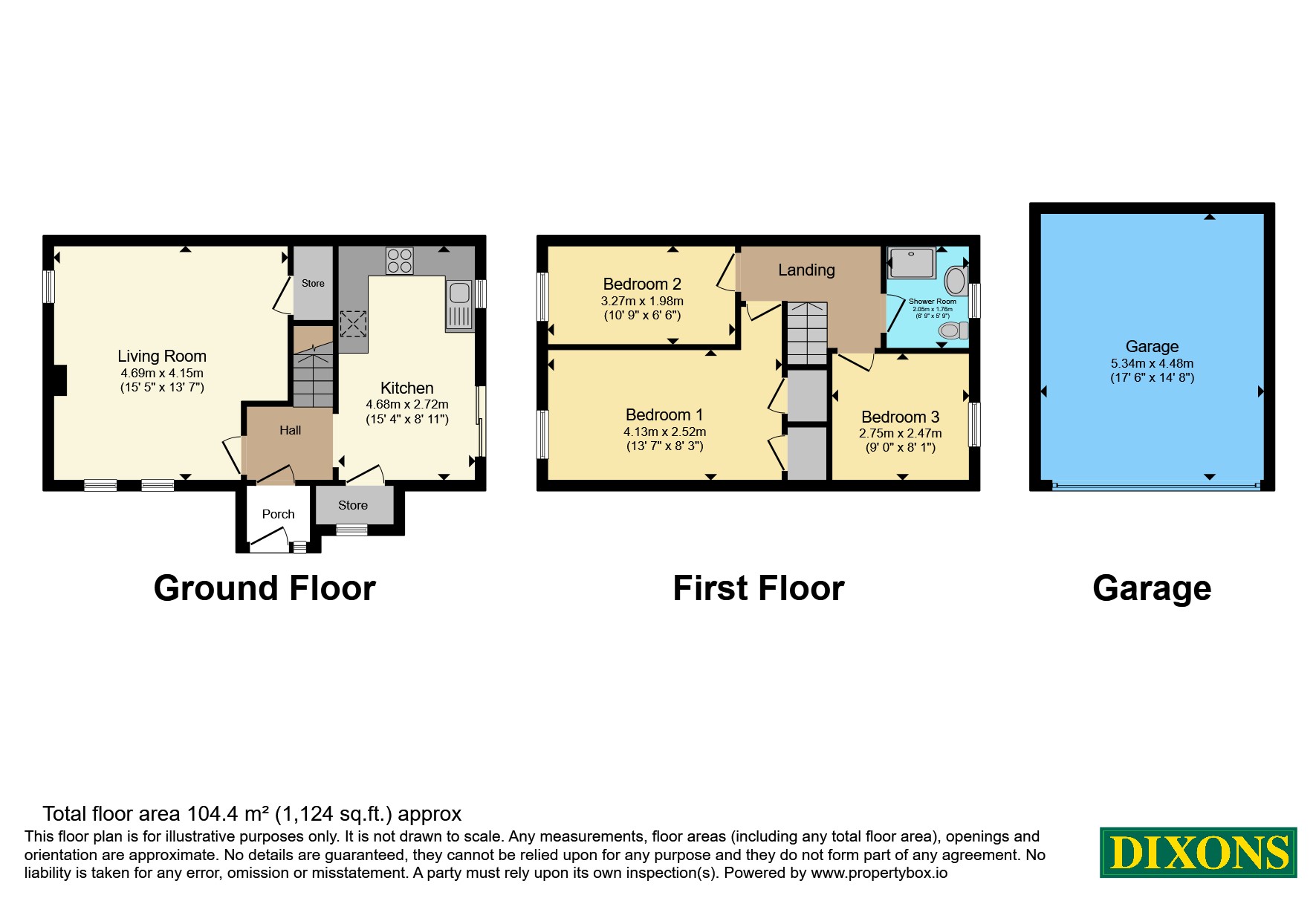 36, Elford Close, West Midlands floorplan