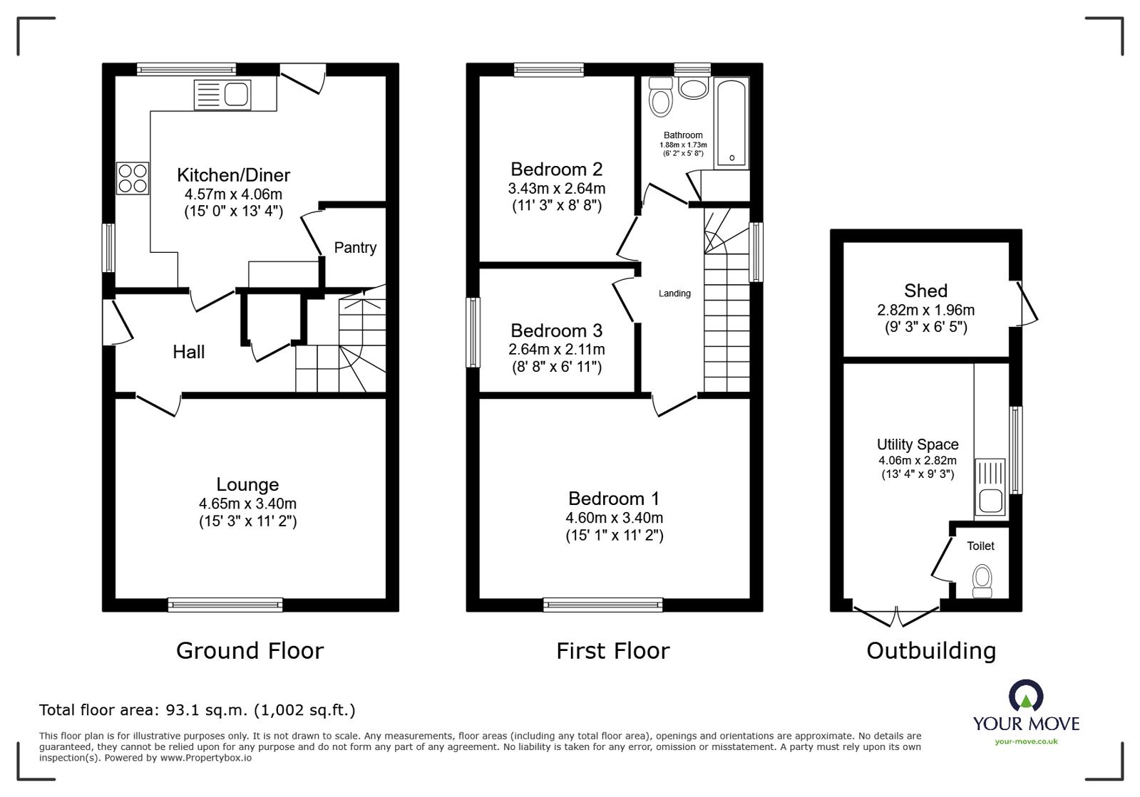 7, Laurel Drive, Shropshire floorplan