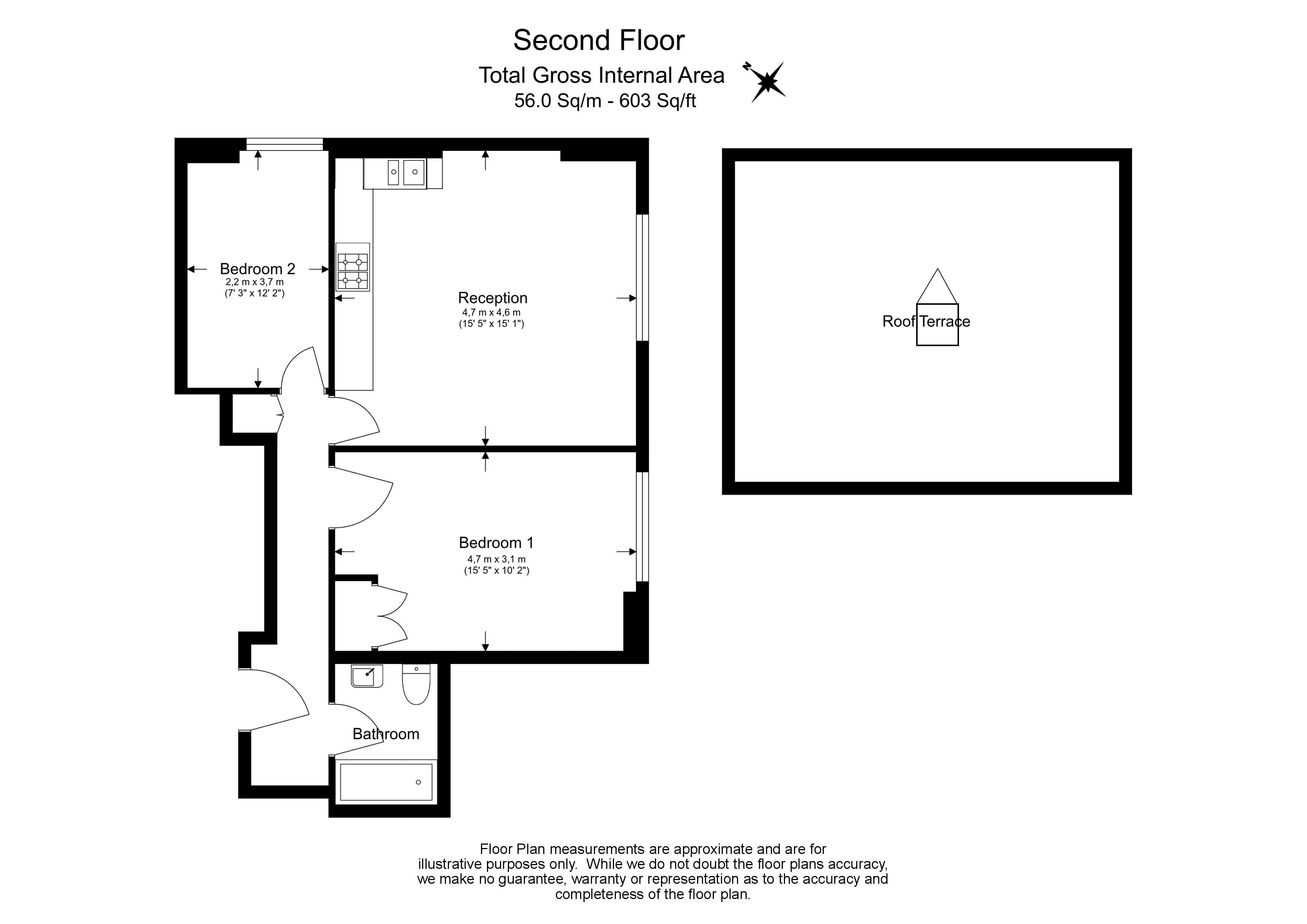 Shepherds Hill, Highgate N6, 2 bedroom flat for sale 61330413