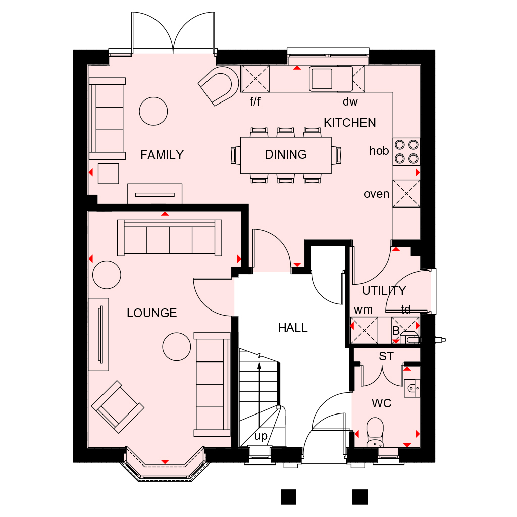 H8380202, Park Farm Way, Off Prospero Drive, Wellingborough floorplan