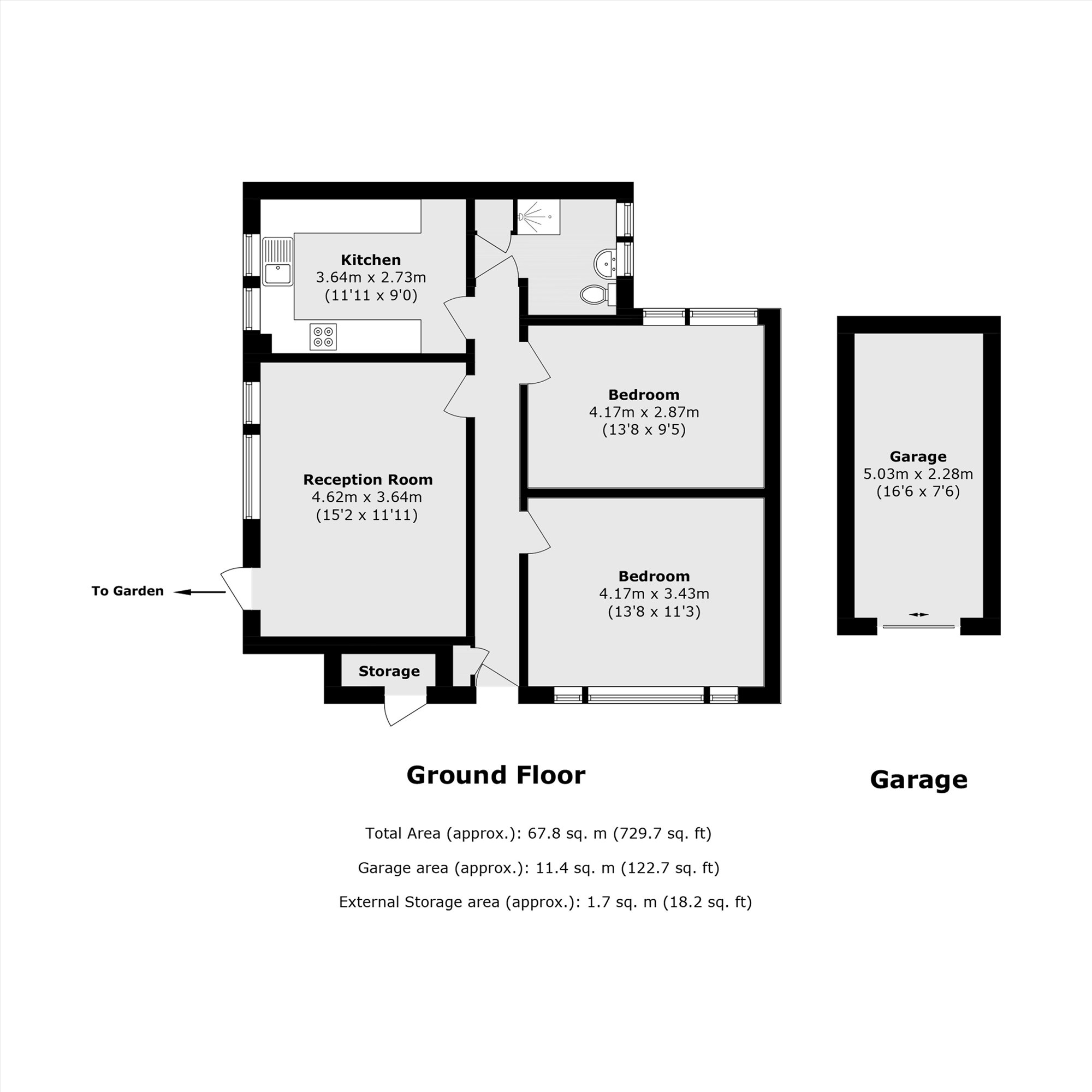 3 Sherborne Court, 40, Percy Road, Hampton floorplan