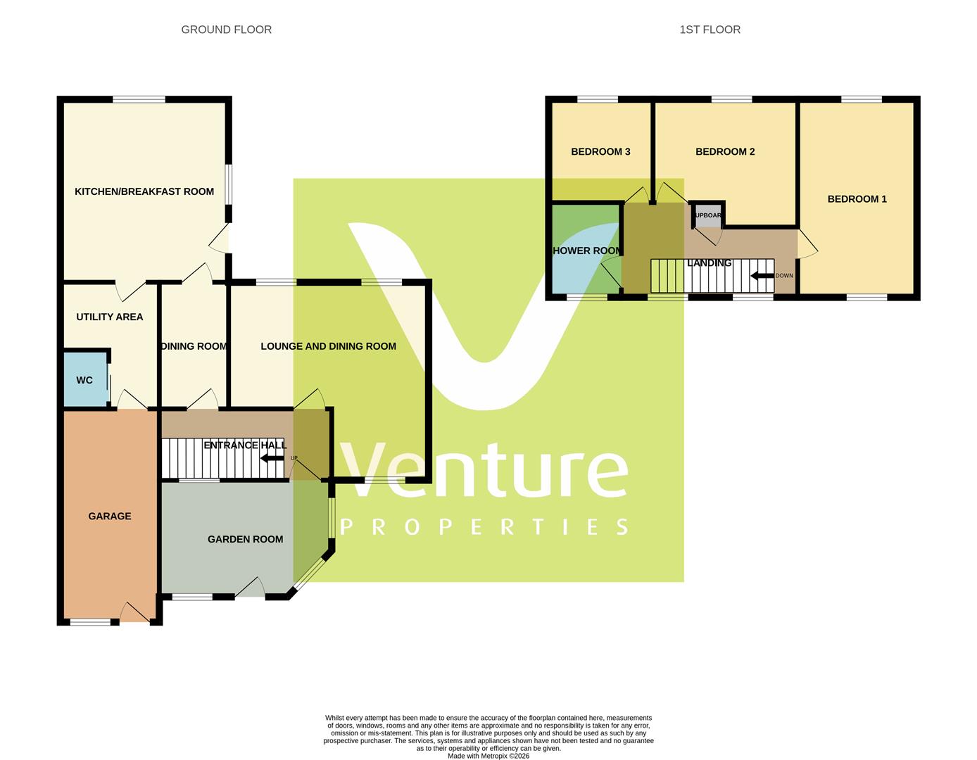 7, Woodcroft Gardens, Stanhope floorplan