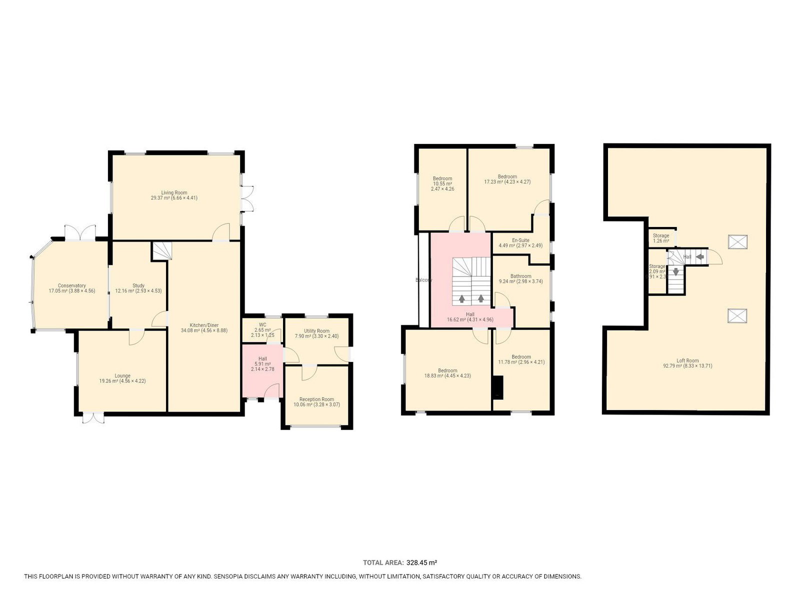 340, Cheadle Road, Leek floorplan