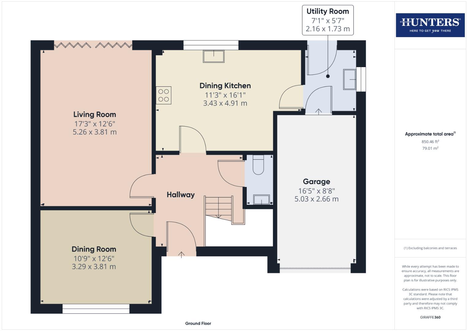 7, Greymoor Way, Carlisle floorplan