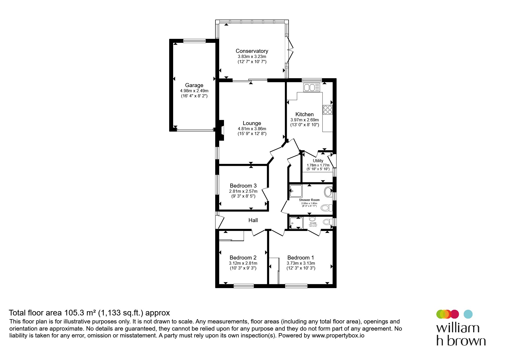 12, Midsummer Gardens, SPALDING floorplan