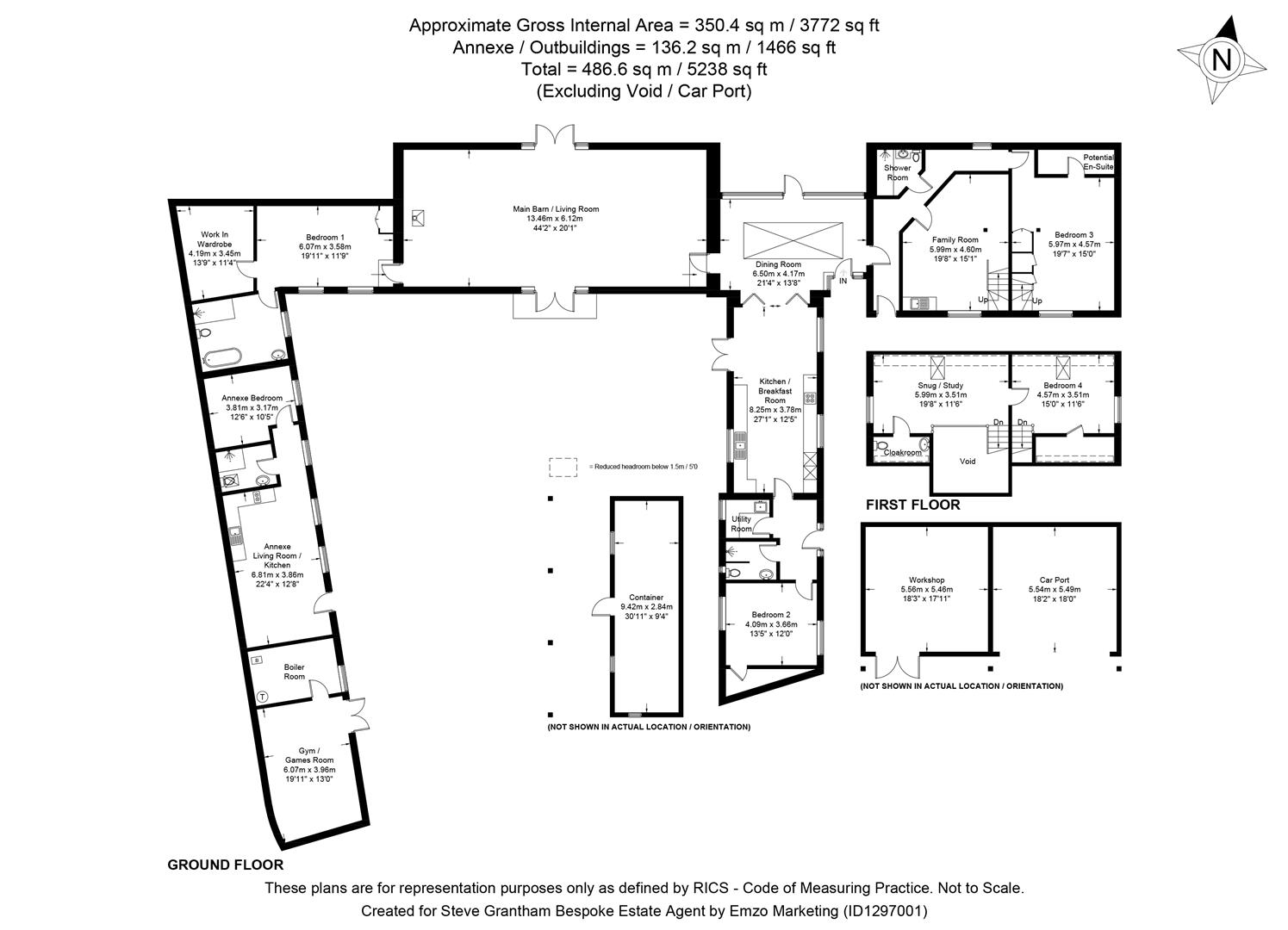 Cutlers Farm Barn, Newlands Lane, Purbrook Heath floorplan